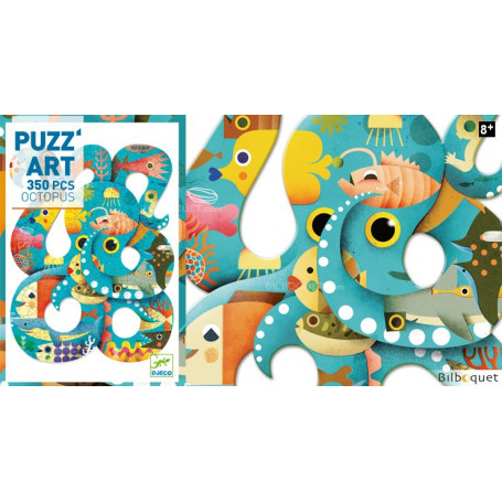 Puzz'Art Octopus - Puzzle 350 pièces