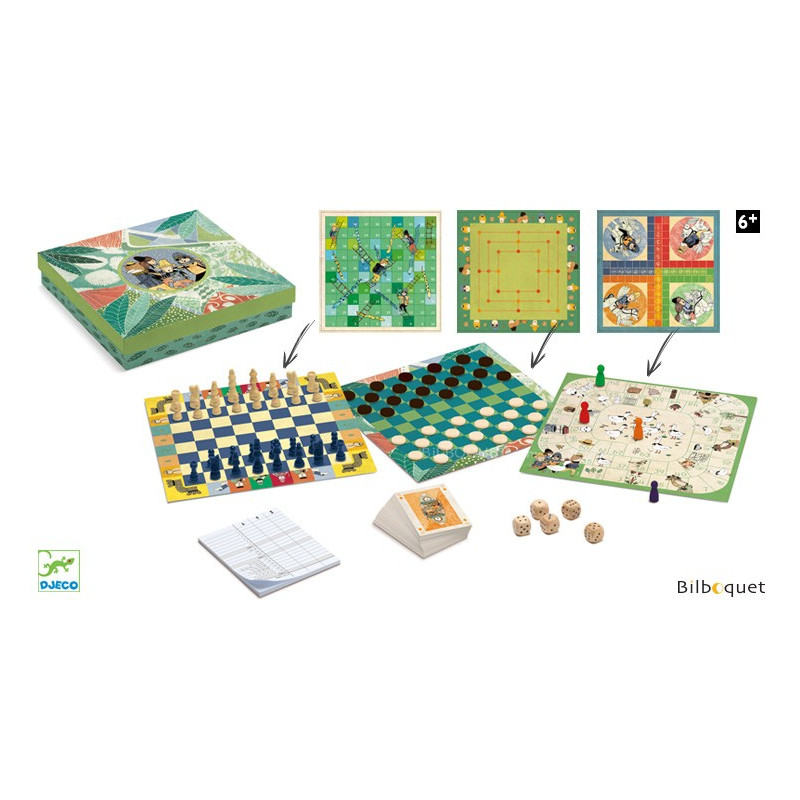 Ambassador Board Games Classic Games 100 Games. Ages 6+. New in box