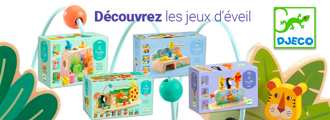 Jouets d'eveil Djeco